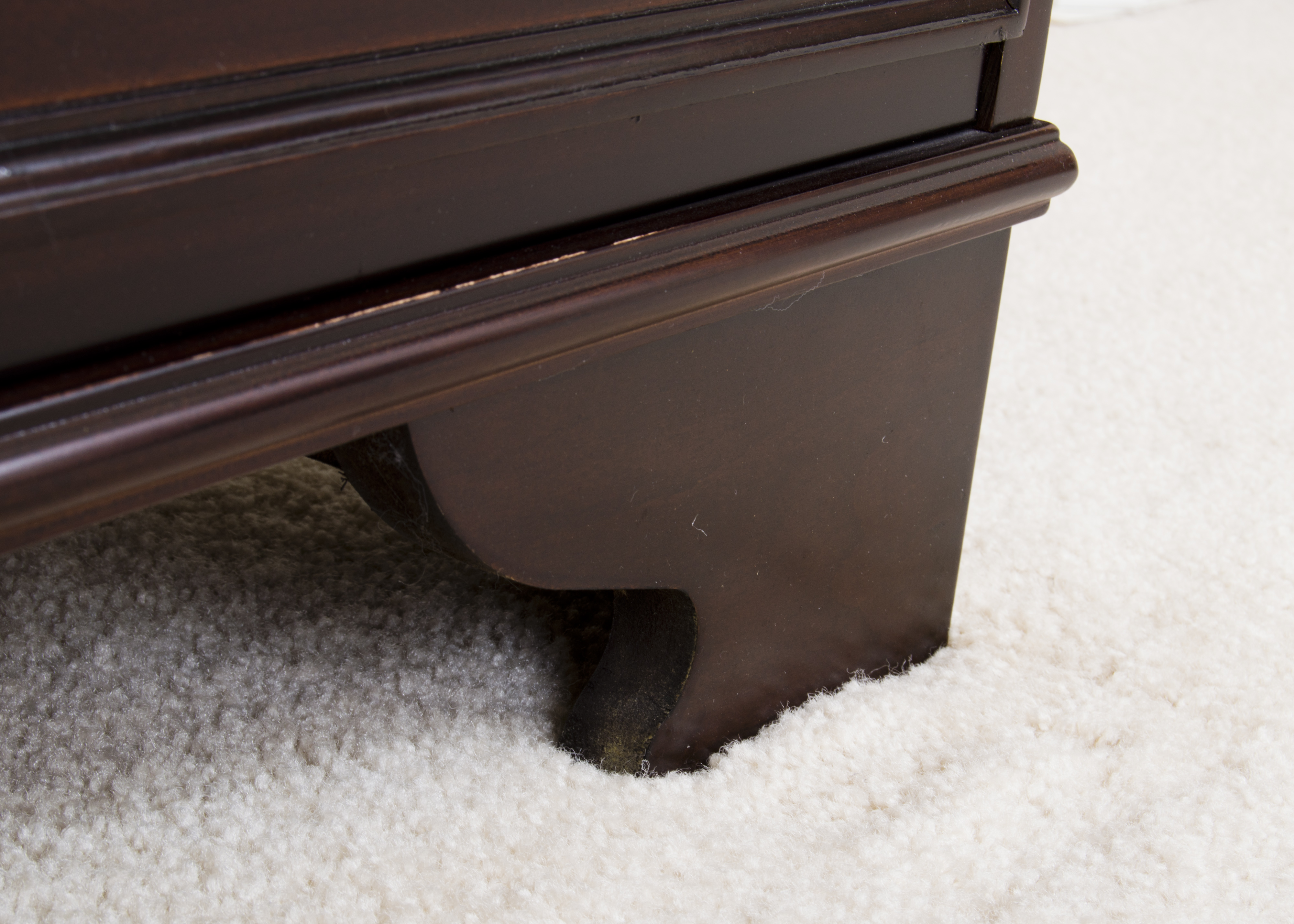 Chest of Drawers with Oval Brass Pulls
