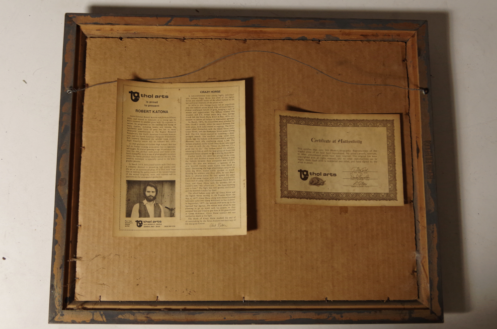 Robert Katona Limited Edition Print "Crazy Horse"