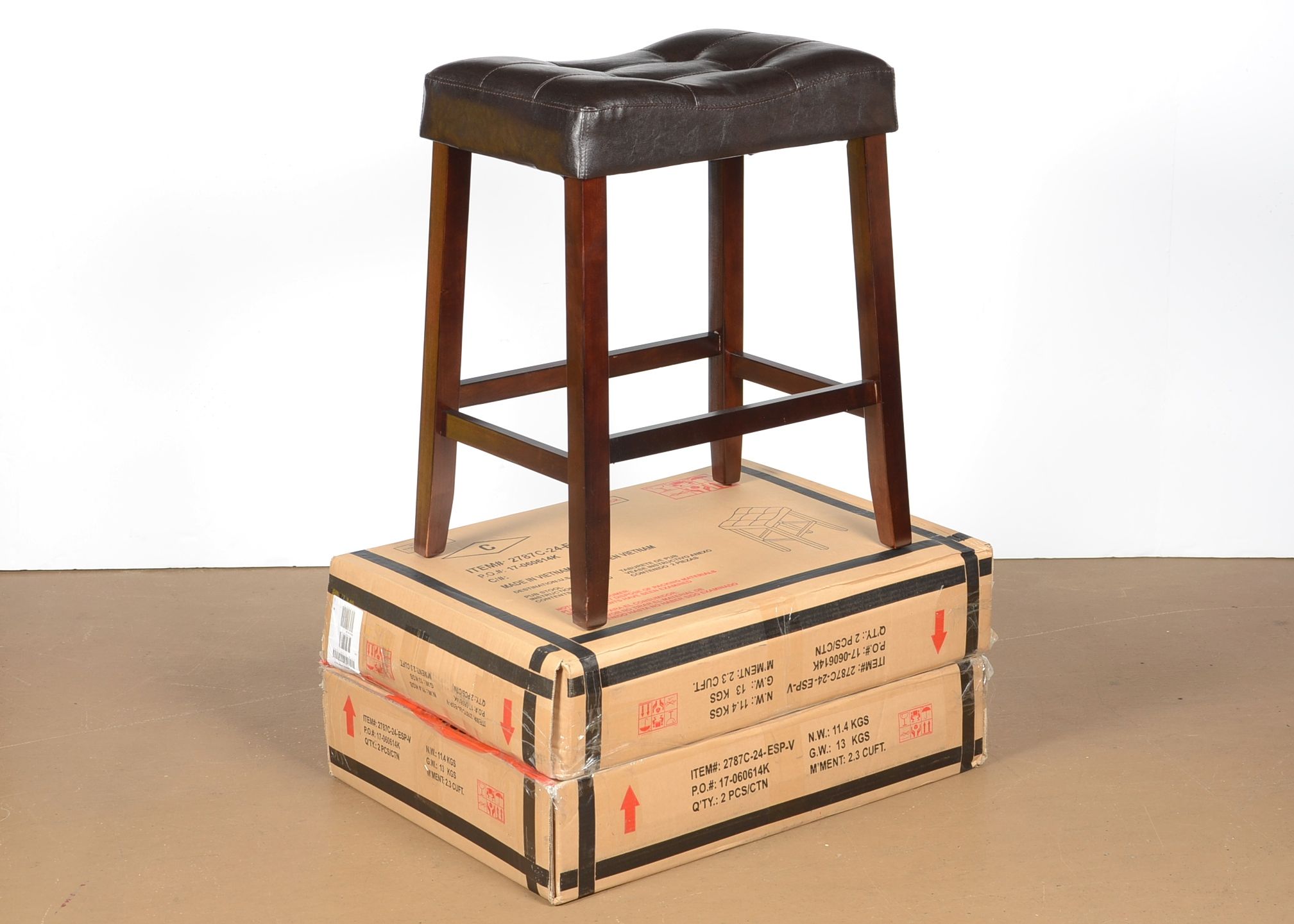 Set of Five Bar Stools