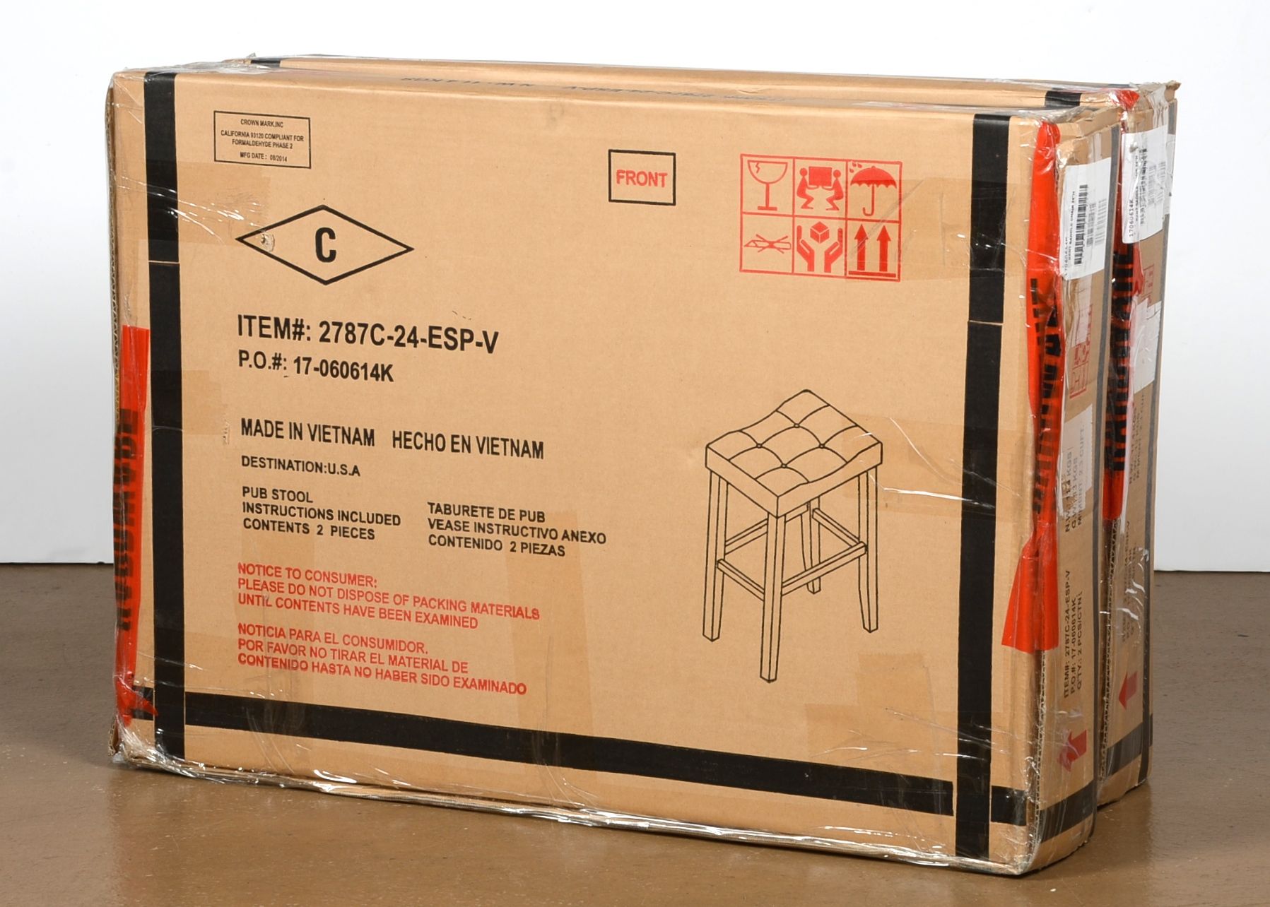 Set of Four Bar Stools