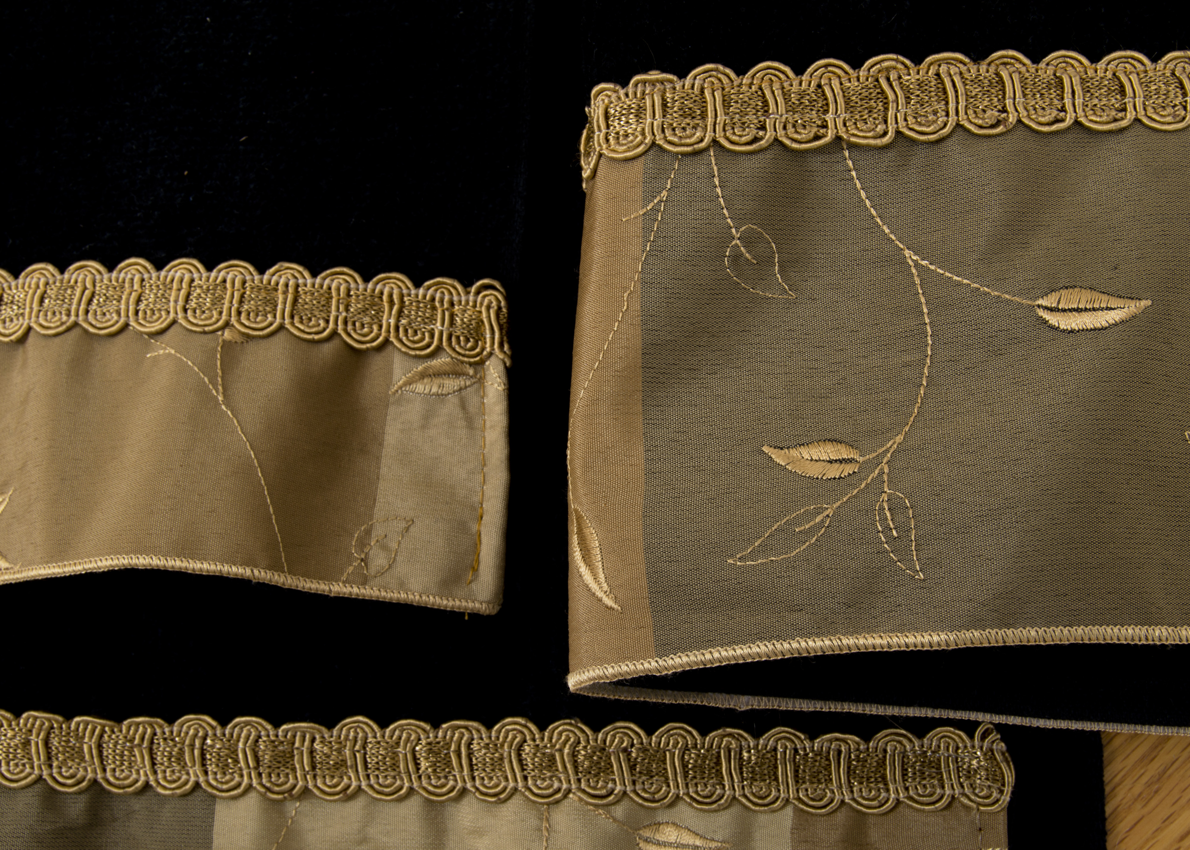 Black and Gold Guest Bathroom Accessories