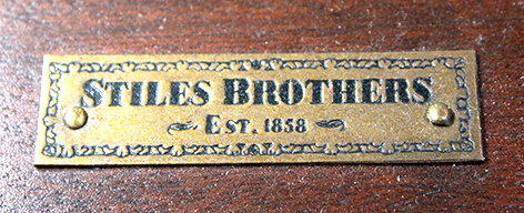 Stiles Brothers Steamer Desk and Chair Set