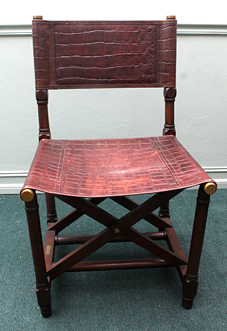 Stiles Brothers Steamer Desk and Chair Set