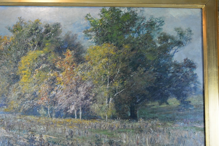 T. C. Lindsay Original Oil Painting "Landscape"