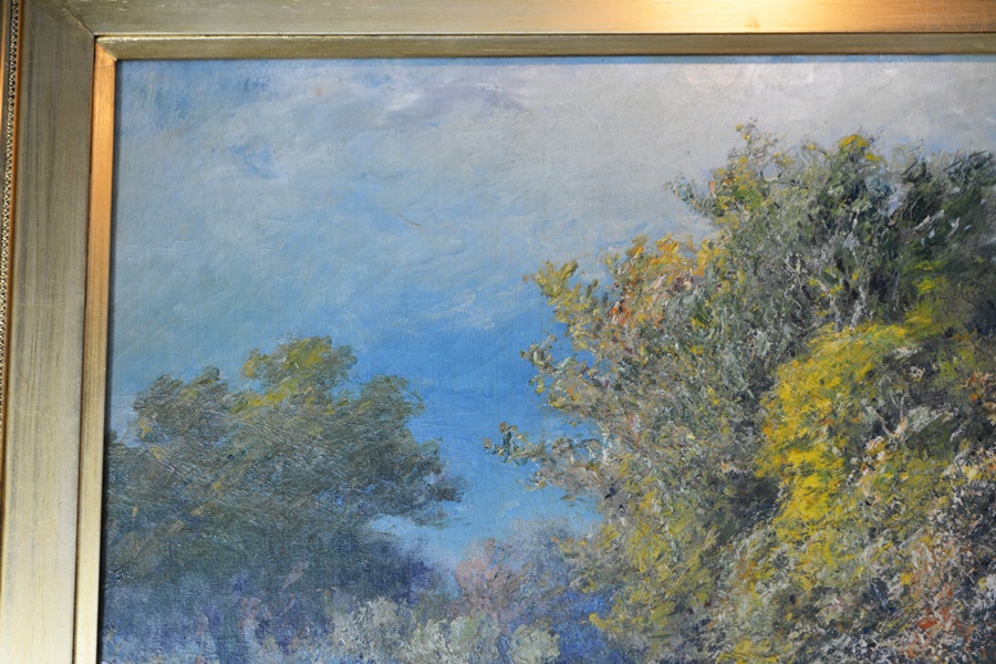 T. C. Lindsay Original Oil Painting "Landscape"