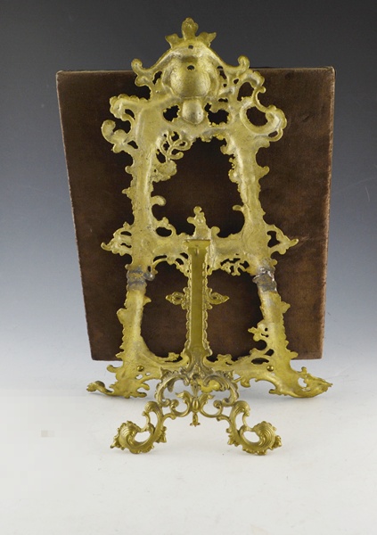 Russian Icon 'Our Lady of Kazan' Riza on Stand