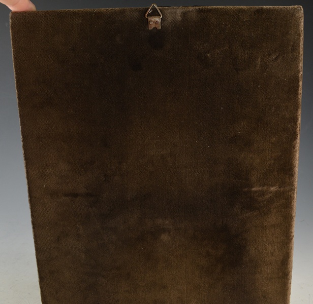 Russian Icon 'Our Lady of Kazan' Riza on Stand