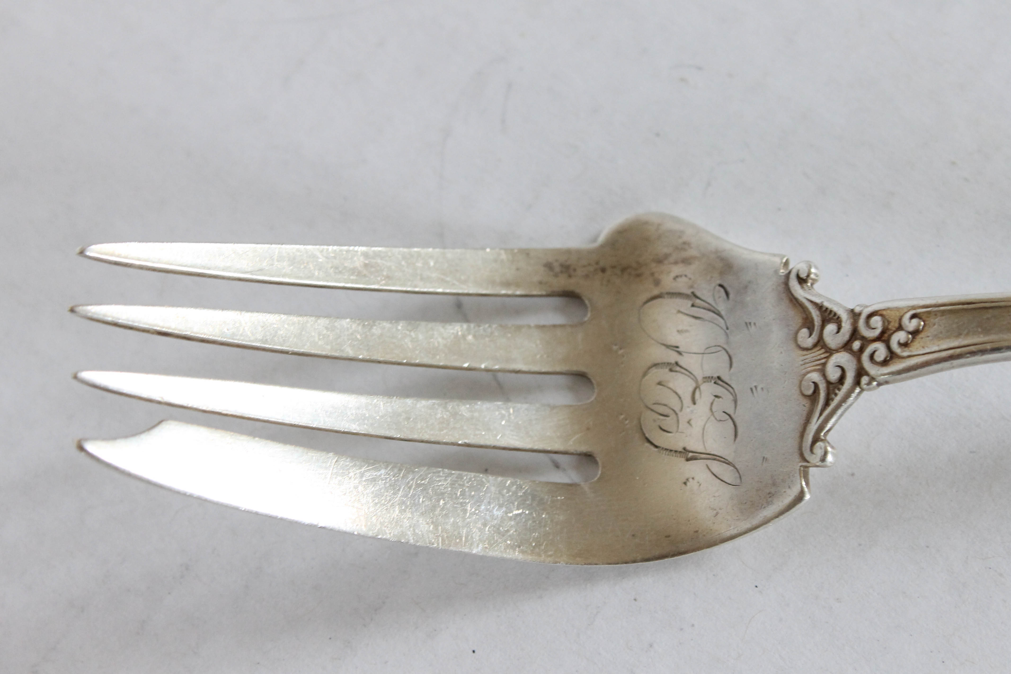 Collection of Enamel Filled Flatware