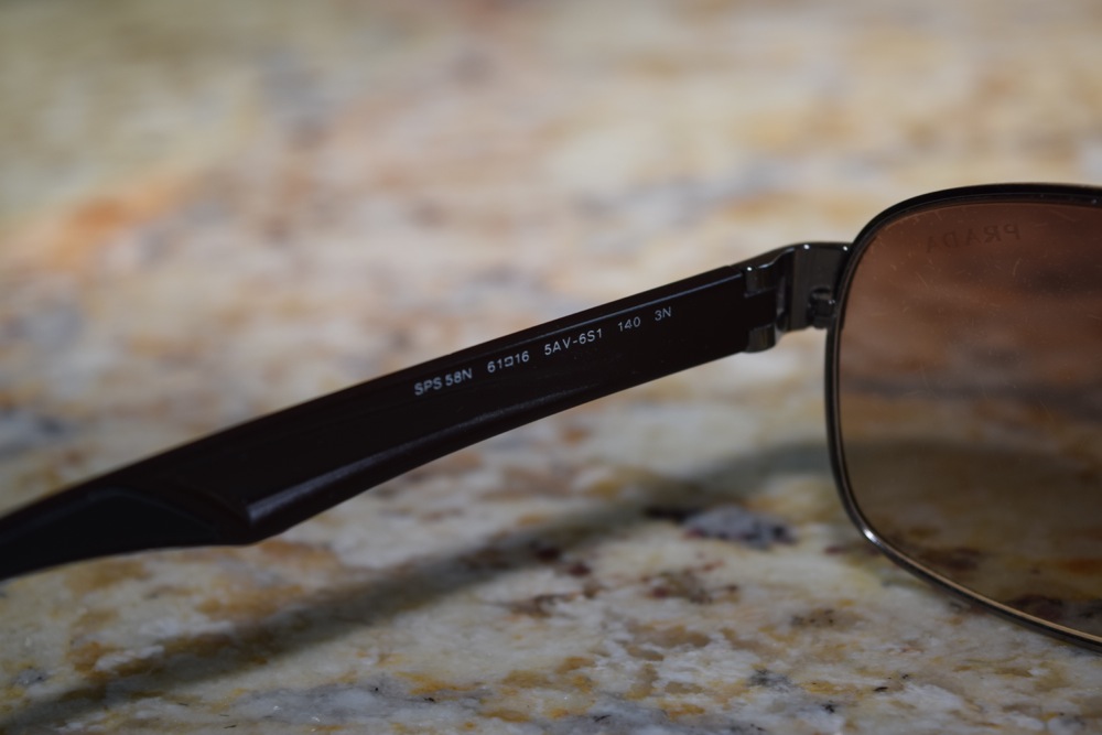 Set of Prada Sunglasses in Brown Tones