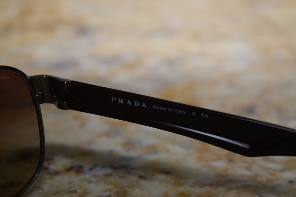 Set of Prada Sunglasses in Brown Tones
