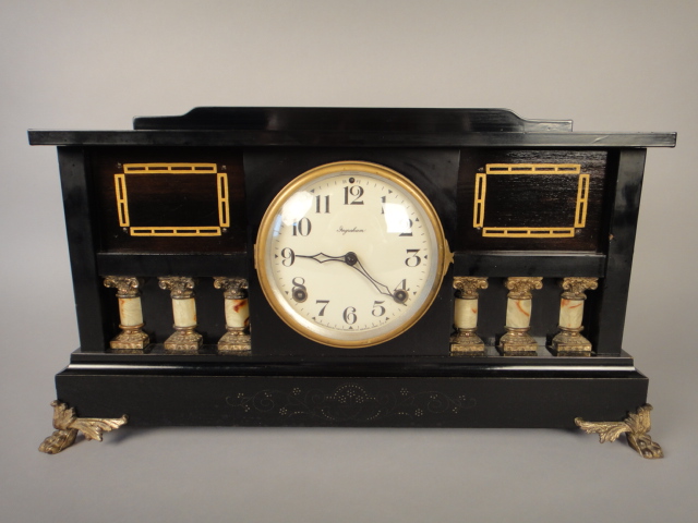 Antique Ingraham Mantel Clock "Palace" Model