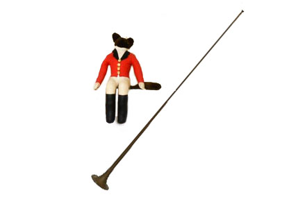 Antique Brass Fox Hunting Horn