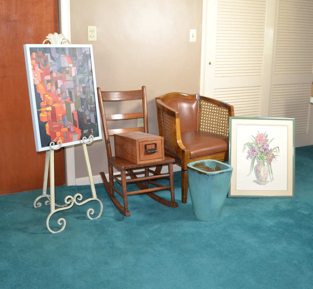 Chairs, Art, & Other Decorative Home Items