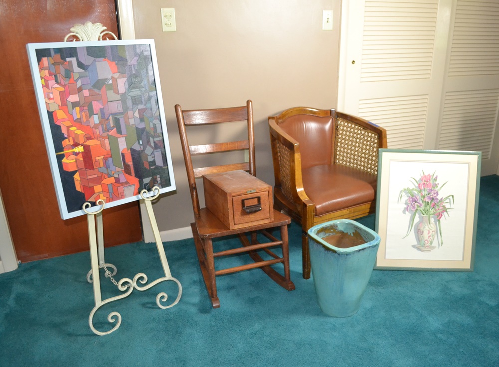 Chairs, Art, & Other Decorative Home Items