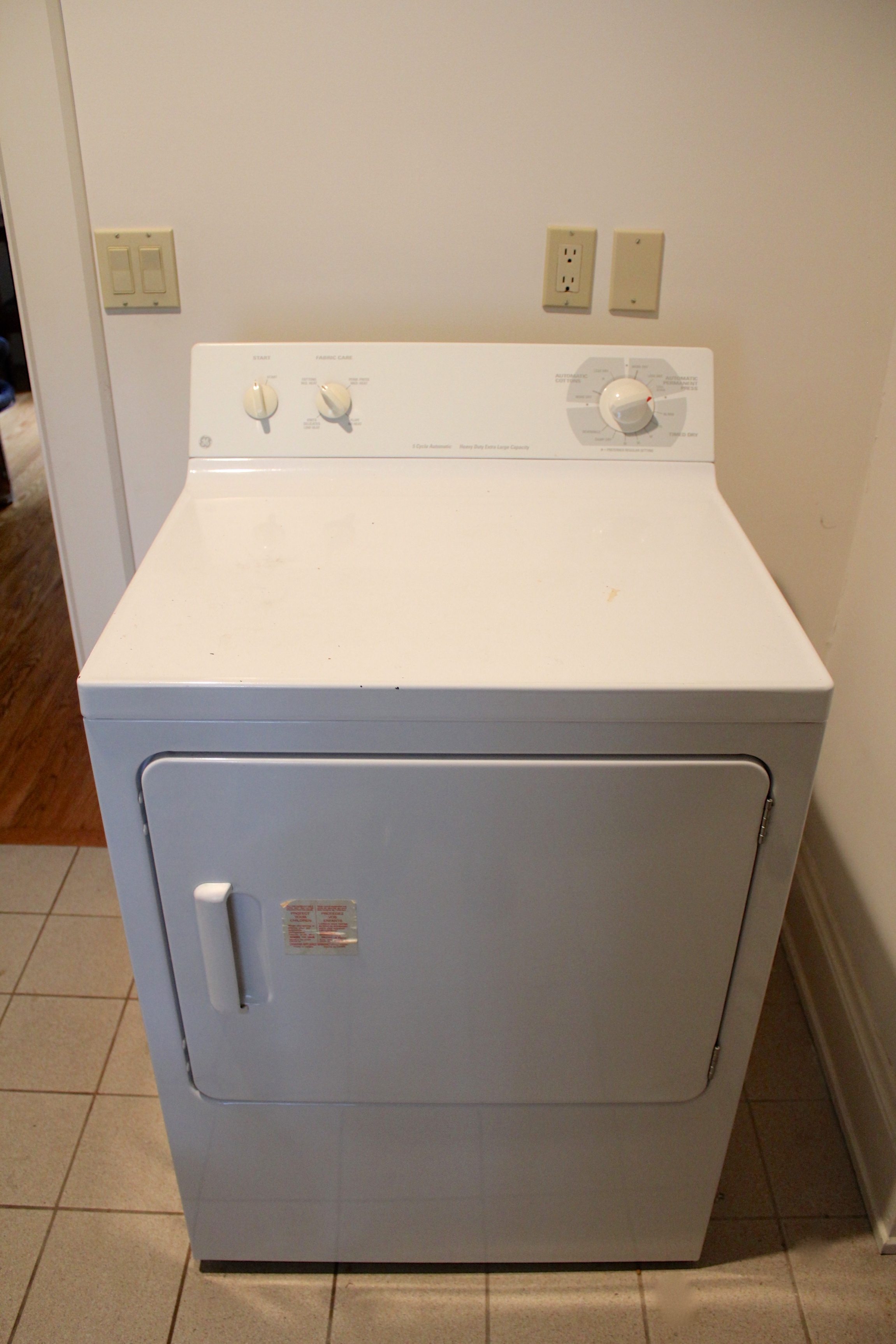 General Electric Washer and Dryer
