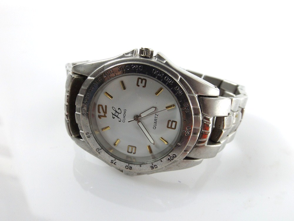 Men's CL Hong Submariner Stainless Steel Watch
