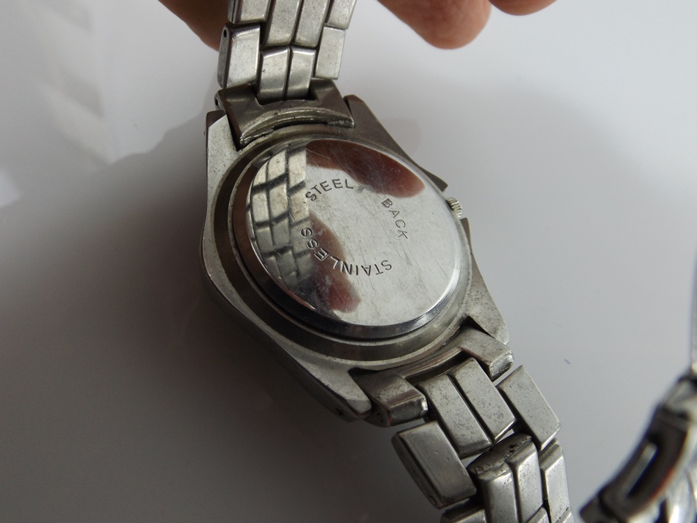 Men's CL Hong Submariner Stainless Steel Watch