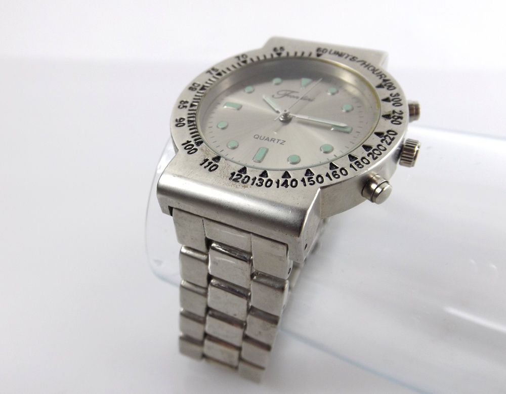 Men's Fondini Submariner Stainless Steel Watch