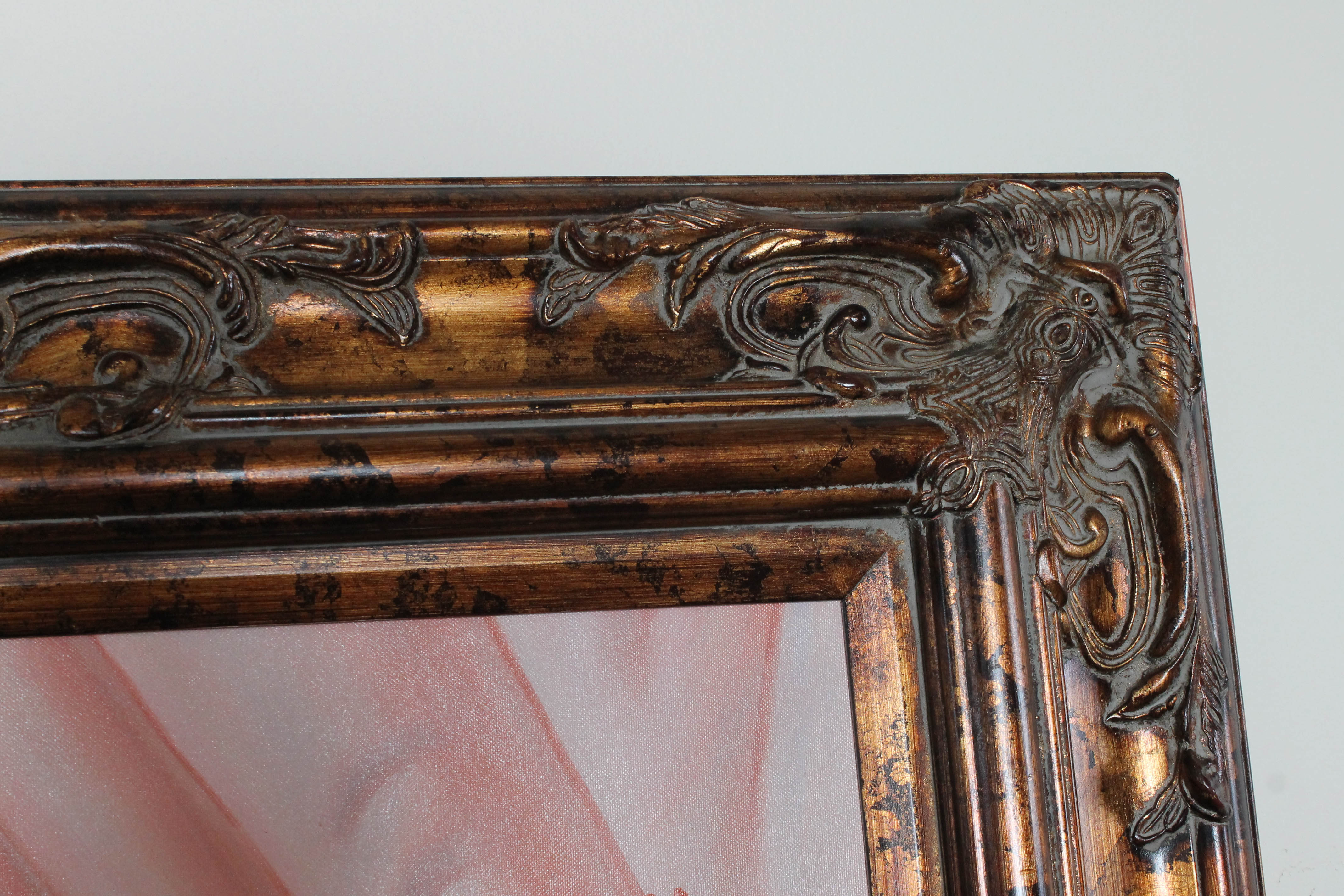 Reproduction Botero Painting Titled "Passionate Fanatic Dance"