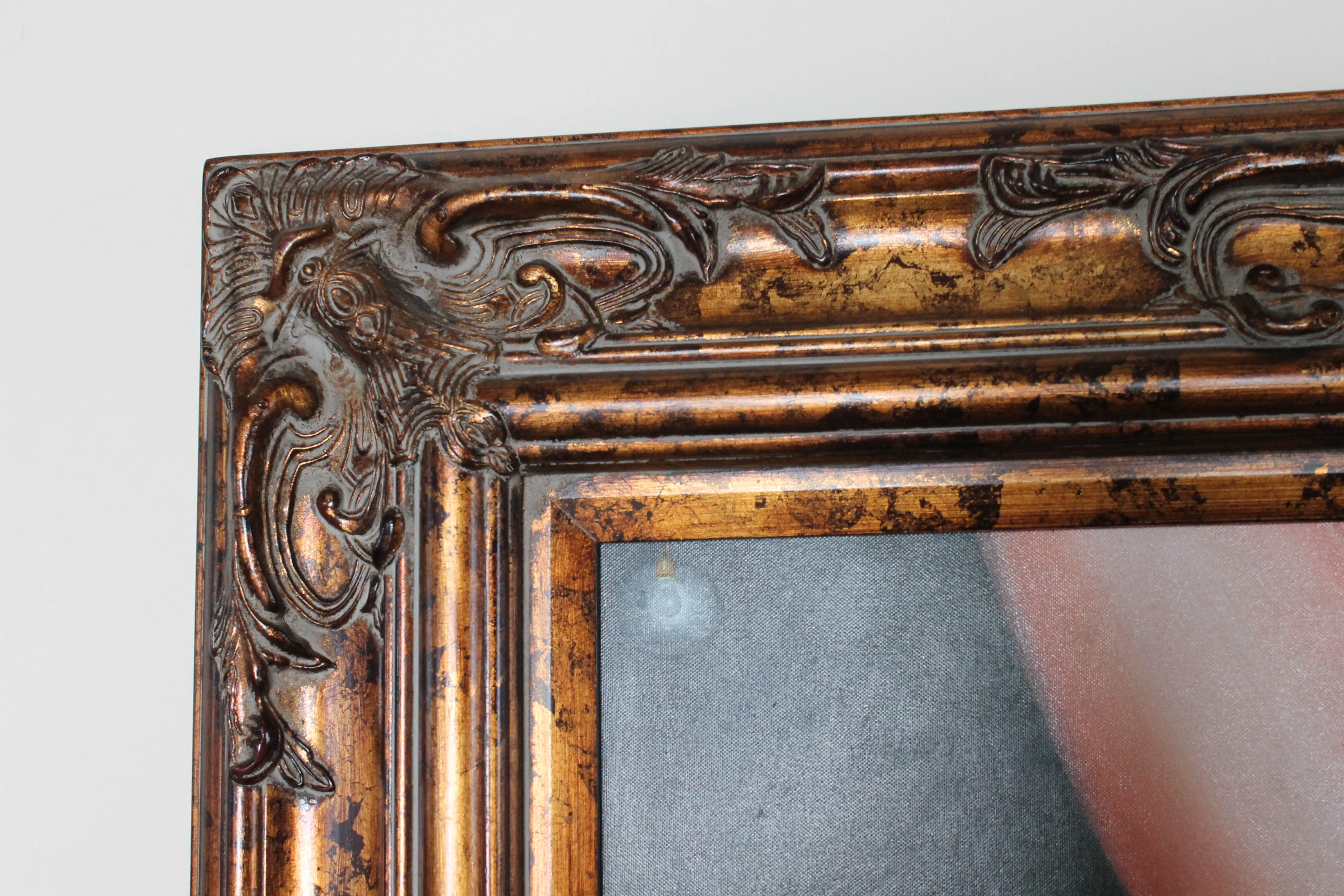 Reproduction Botero Painting Titled "Passionate Fanatic Dance"