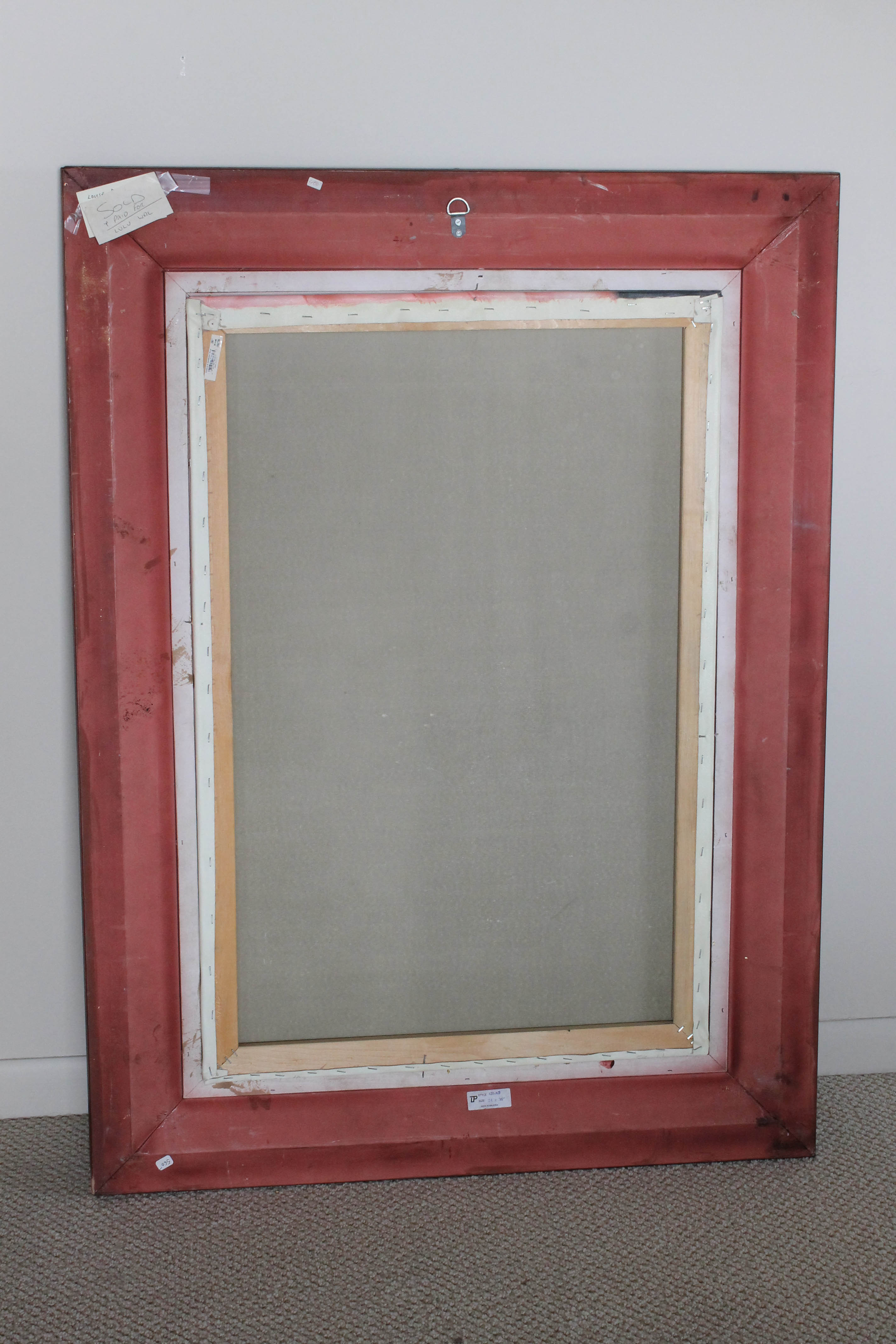 Reproduction Botero Painting Titled "Passionate Fanatic Dance"