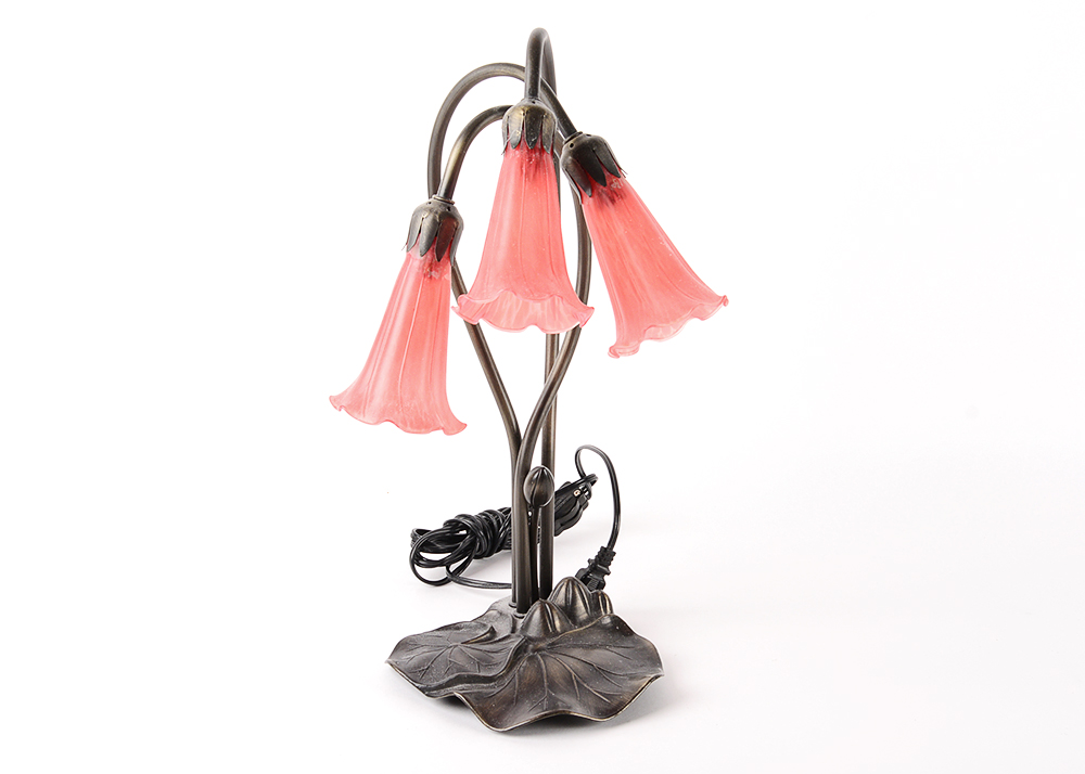 Reproduction Tiffany Style Lily Pad Lamp