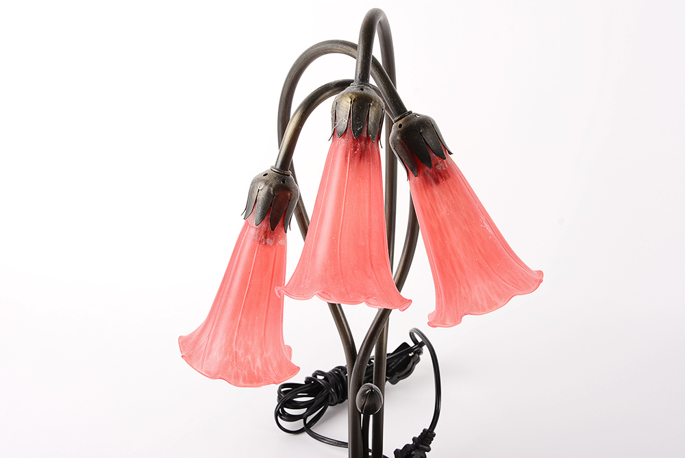 Reproduction Tiffany Style Lily Pad Lamp