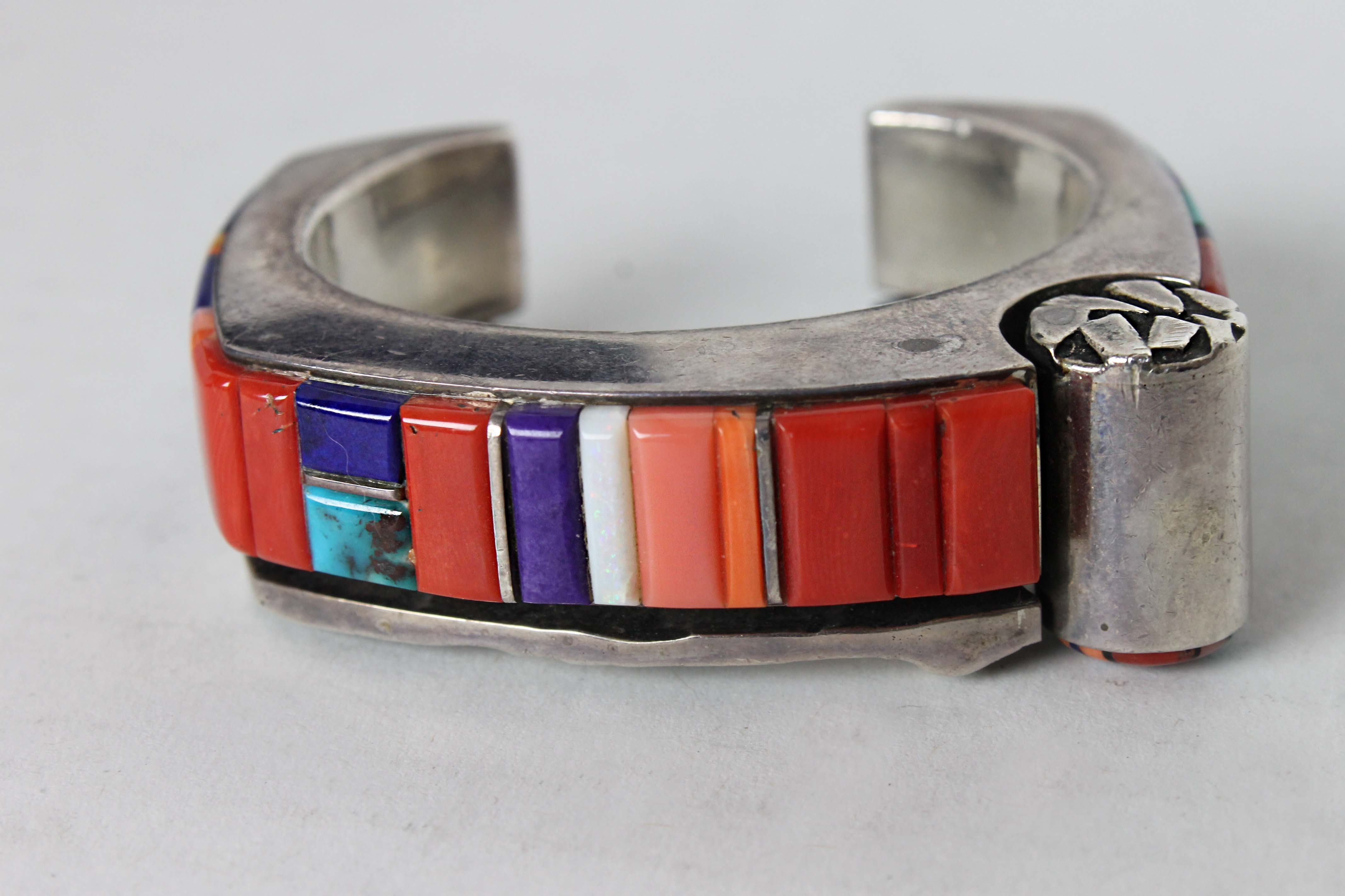 Unique Navajo Sterling Silver Bracelet and Ring