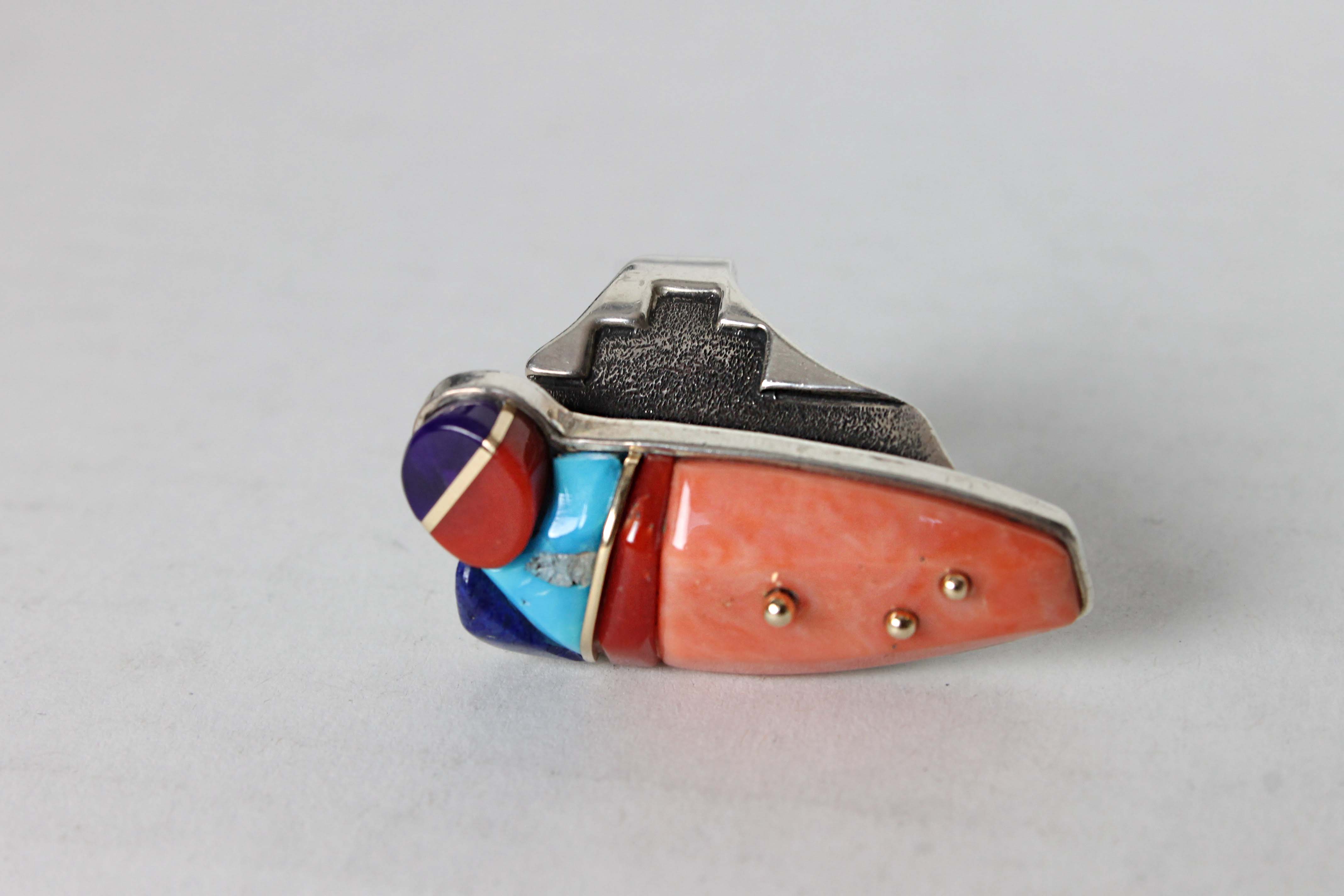 Unique Navajo Sterling Silver Bracelet and Ring