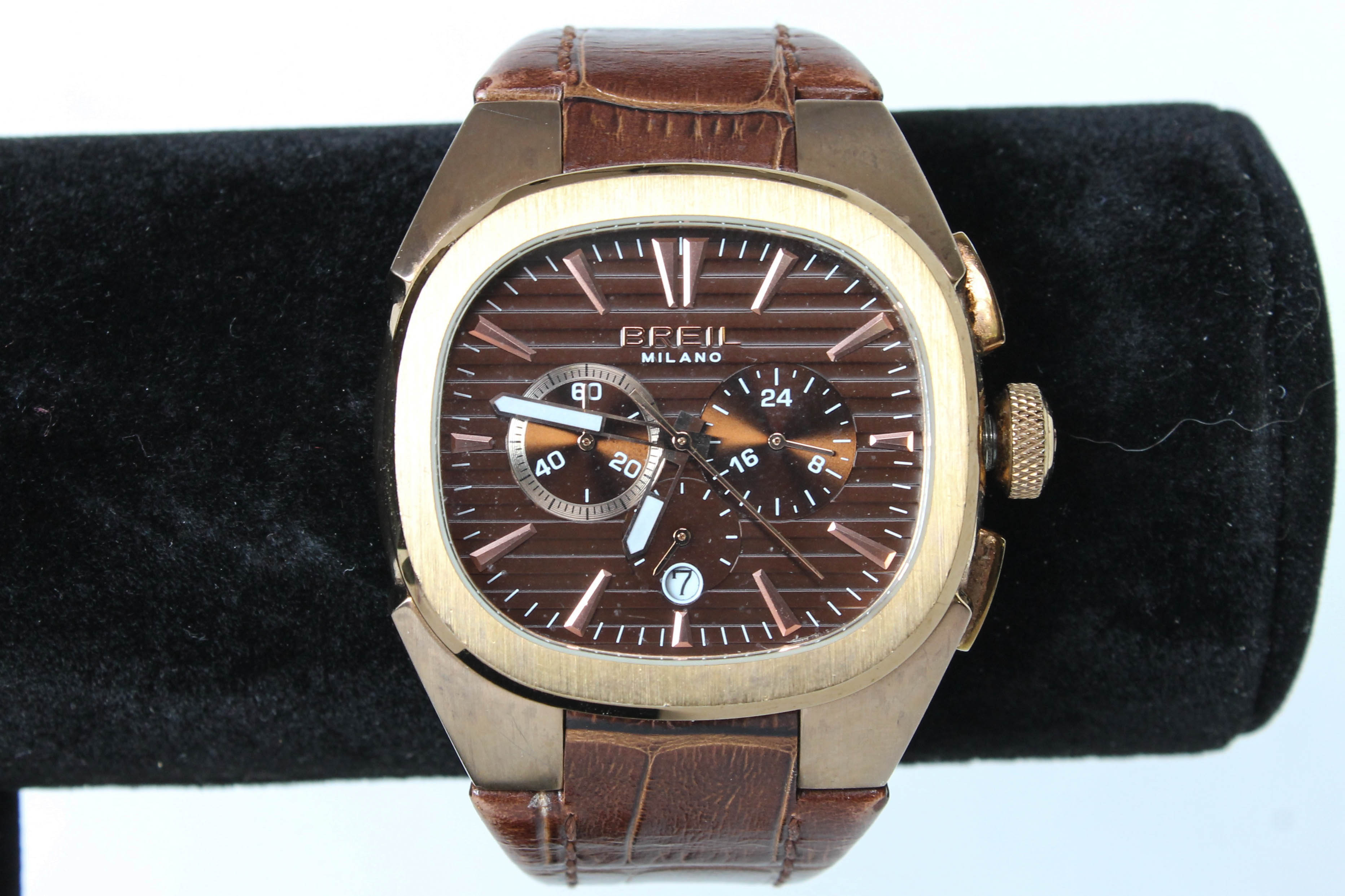 Breil Milano Men s BW0305 Eros Analog Brown Dial Watch EBTH