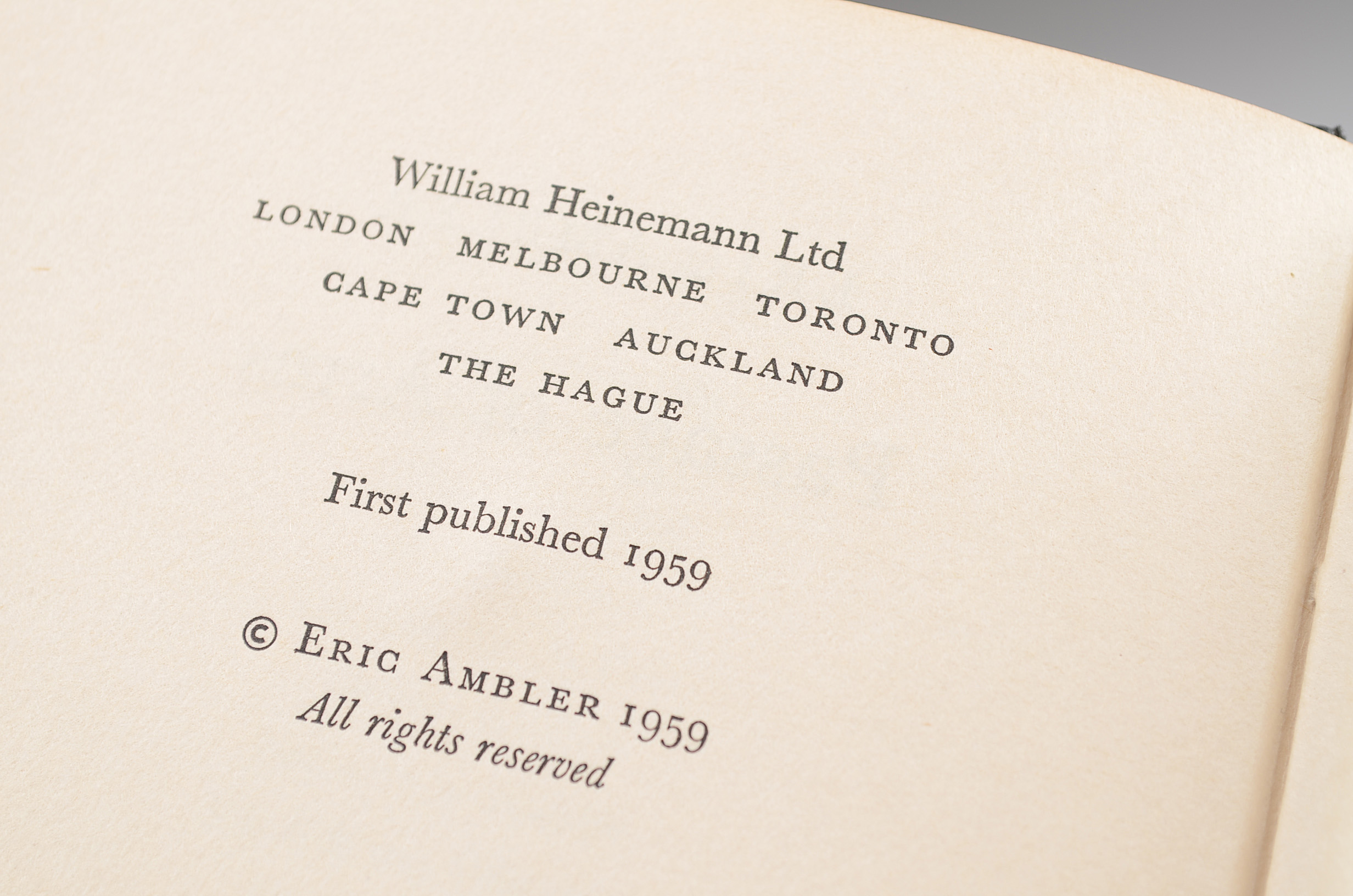 "Passage of Arms" Vintage Hardcover Novel