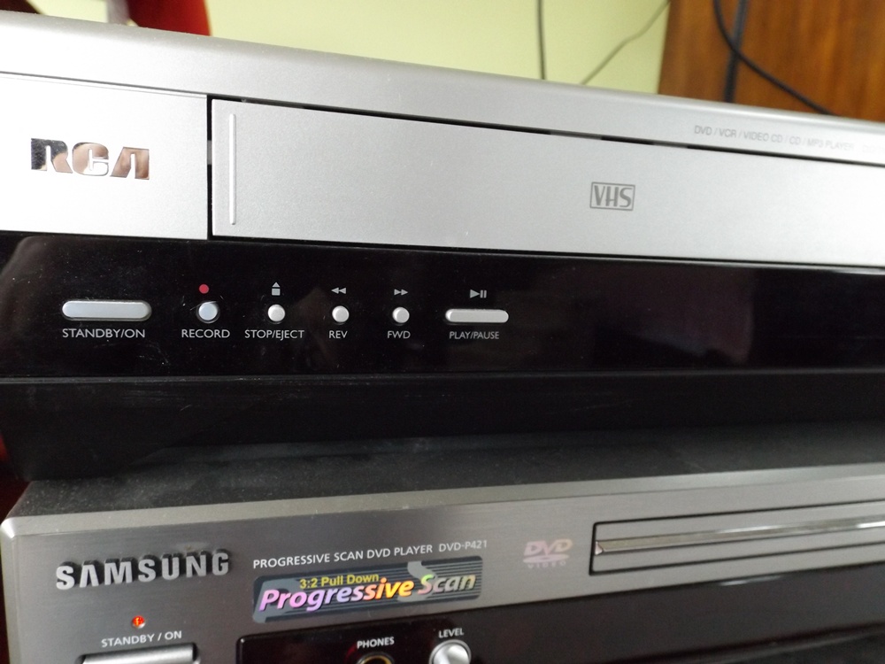 Group of DVD Players, TV and CD Collection