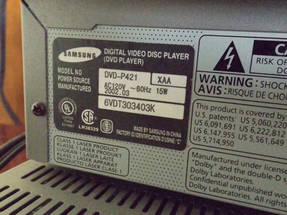 Group of DVD Players, TV and CD Collection