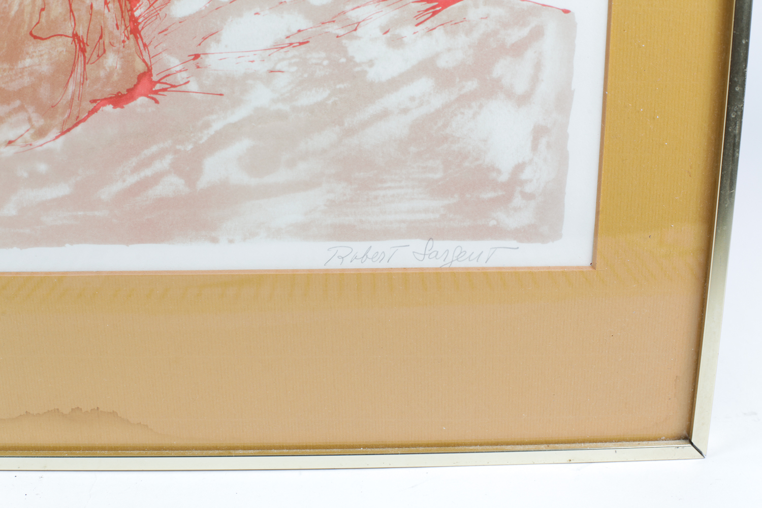 Robert Sargent Signed Serigraph