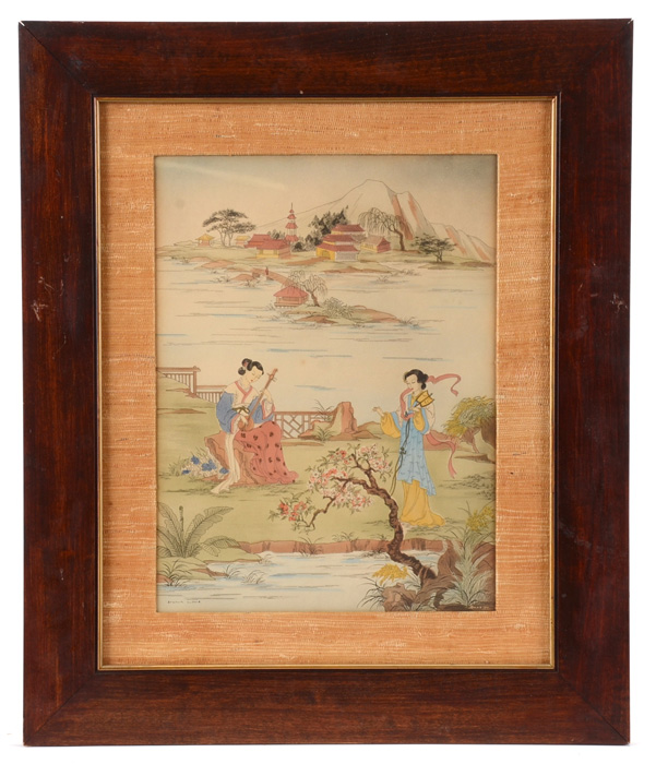 Pair of Enila Lowe Chinese Prints