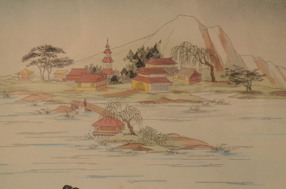 Pair of Enila Lowe Chinese Prints