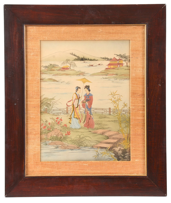 Pair of Enila Lowe Chinese Prints