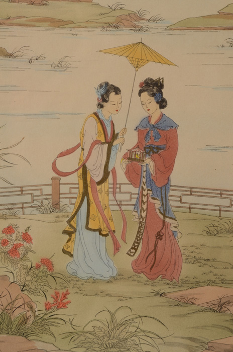 Pair of Enila Lowe Chinese Prints