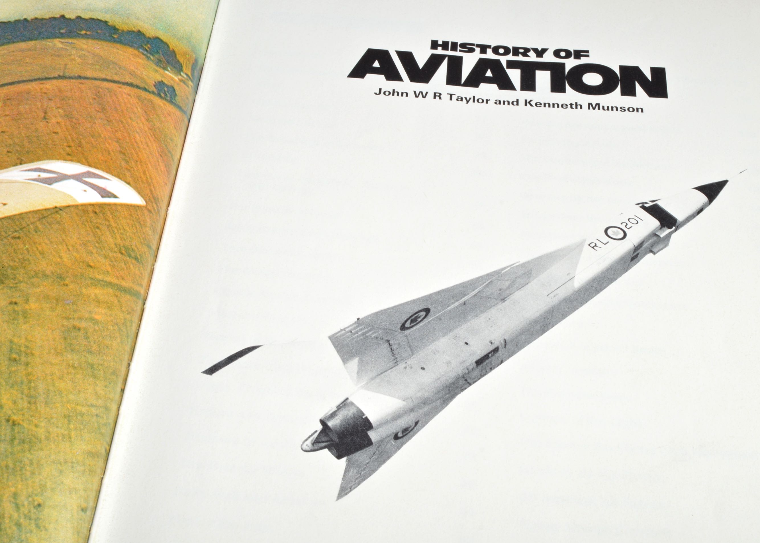 History of Aviation Hardcover Book