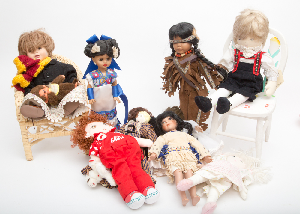 Collection of Modern Dolls