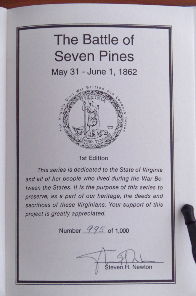 "The Battle of Seven Pines" Virginia Civil War Battles & Leaders