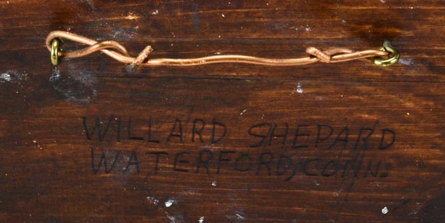 Hand-Carved Gilt American Eagle by Willard Shepard