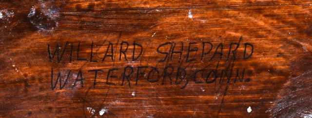 Hand-Carved Gilt American Eagle by Willard Shepard