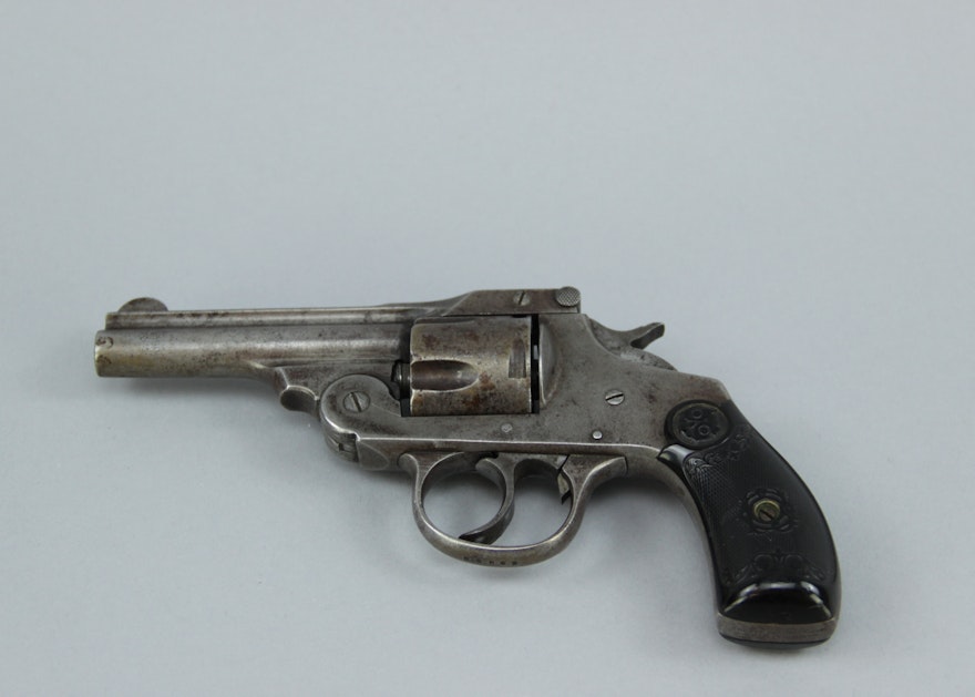 Antique Iver Johnson 32 S&W Break Top Double Action Revolver