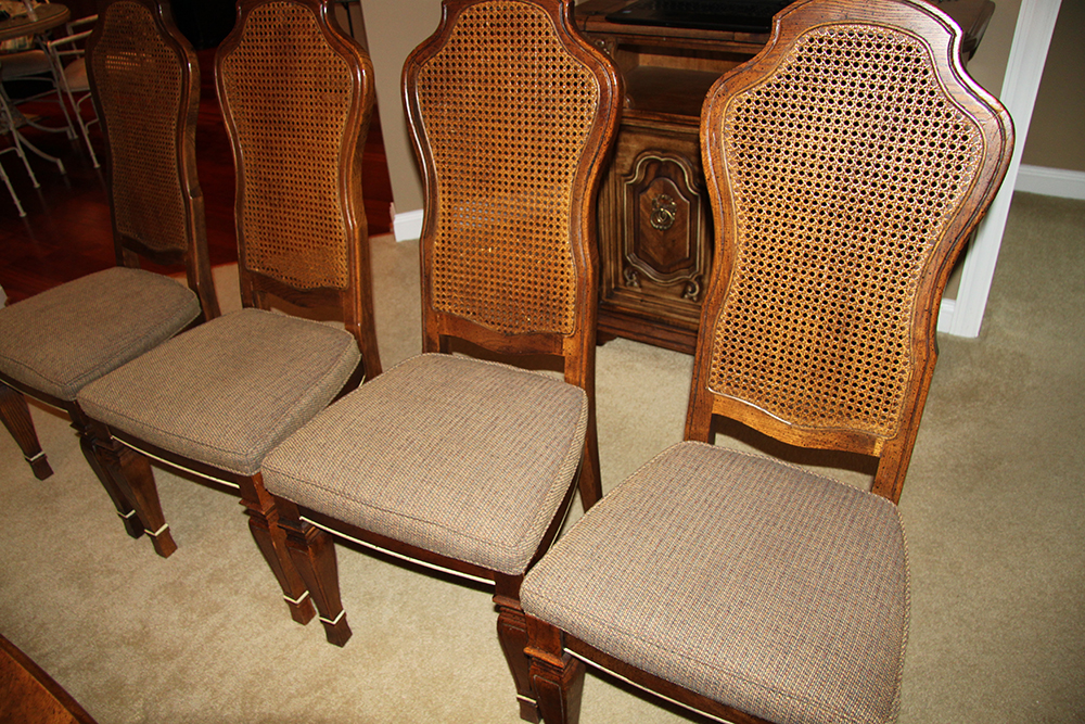 Walnut Stained Dining Table