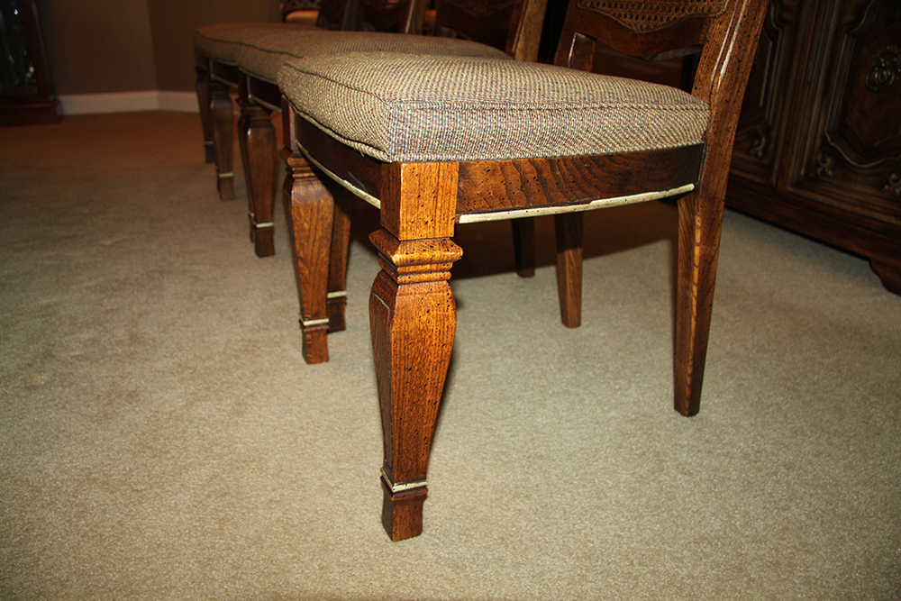 Walnut Stained Dining Table
