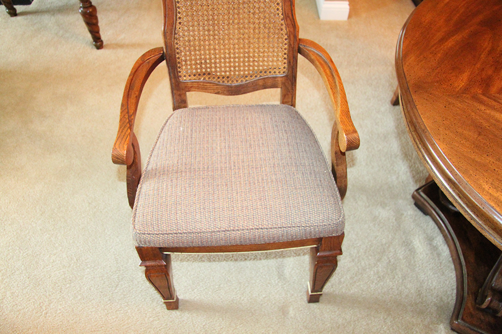 Walnut Stained Dining Table