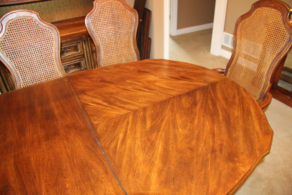 Walnut Stained Dining Table