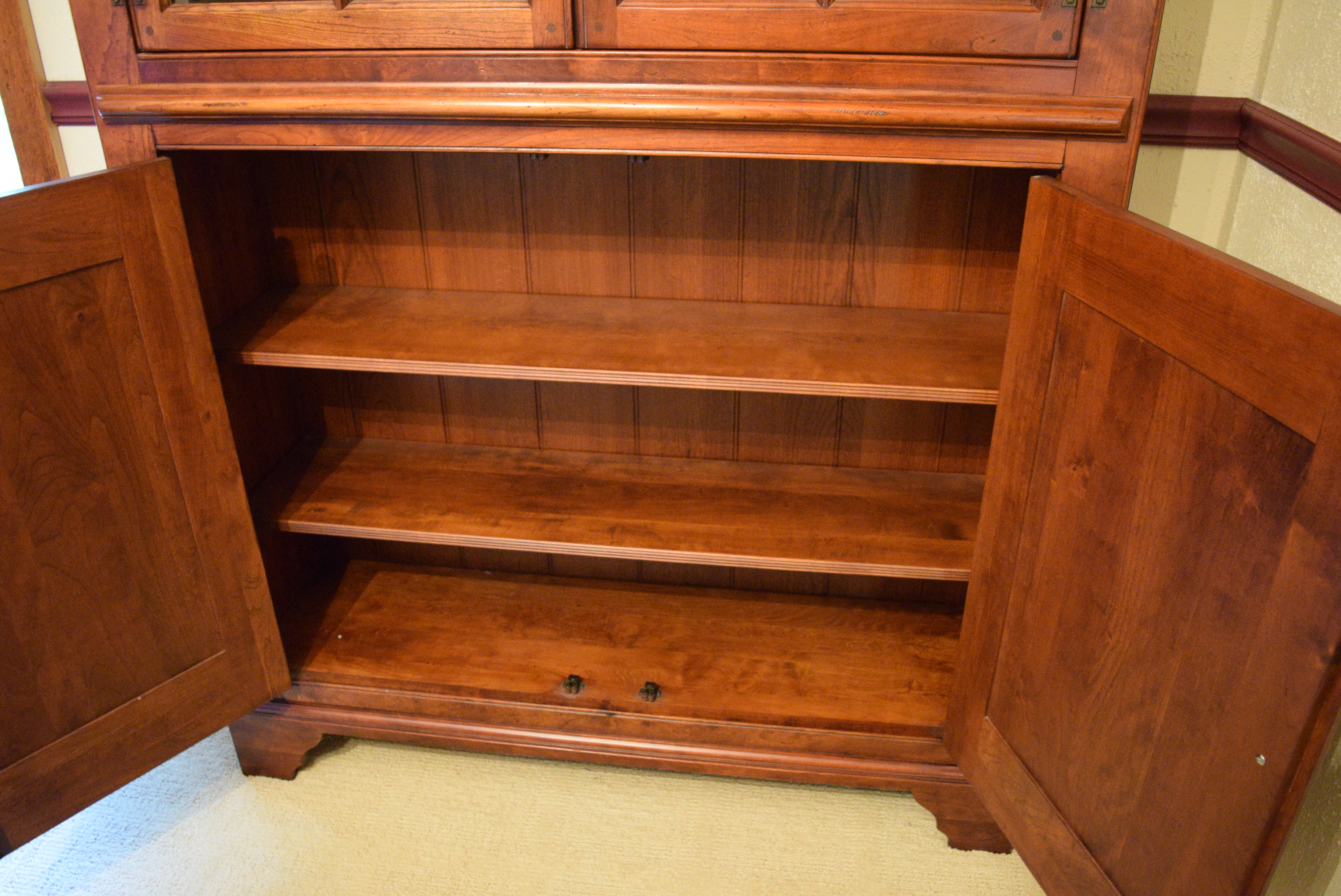 Bob Timberlake Wooden China Cabinet