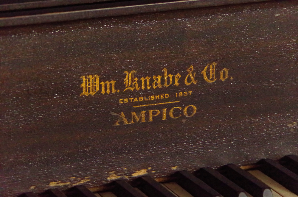 Wm. Knabe Baby Grand Ampico Piano